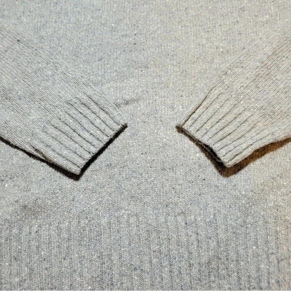 POLO RALPH LAUREN Logo Speckled Wool Sweater Crewneck - Picture 3 of 5